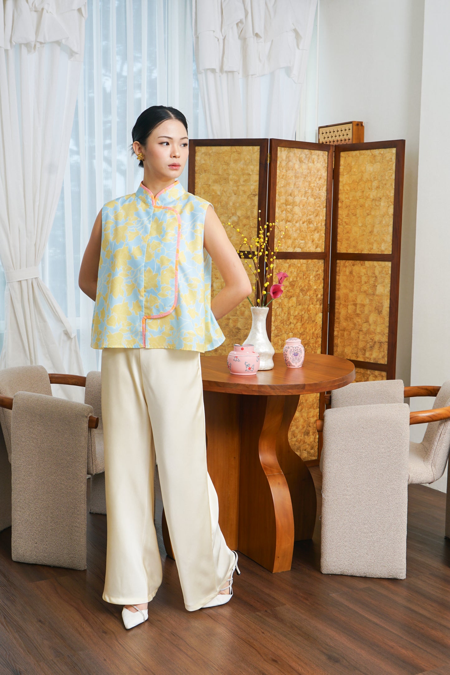 RUI QIPAO LIGHT BLUE (PRE-ORDER)