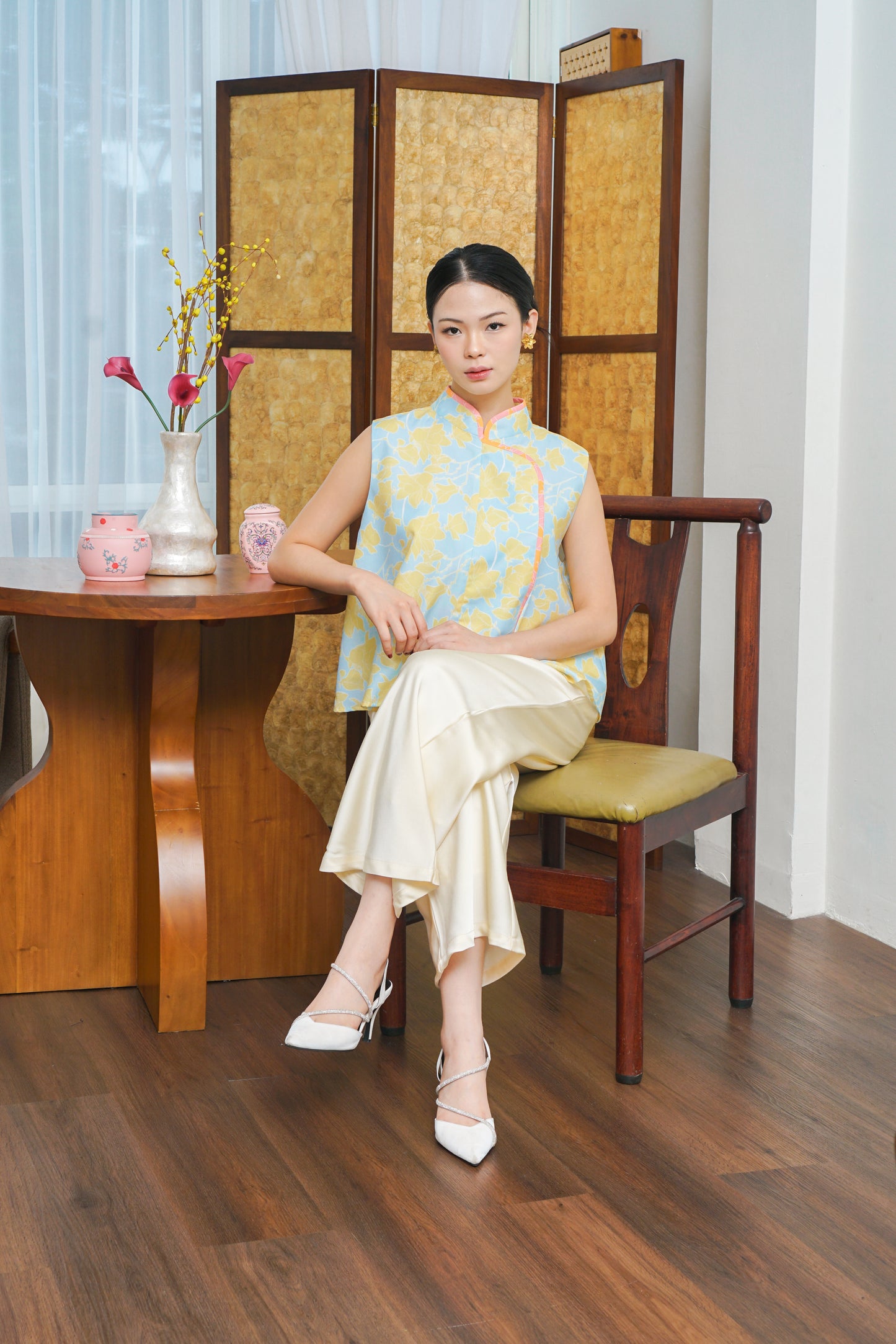 RUI QIPAO LIGHT BLUE (PRE-ORDER)