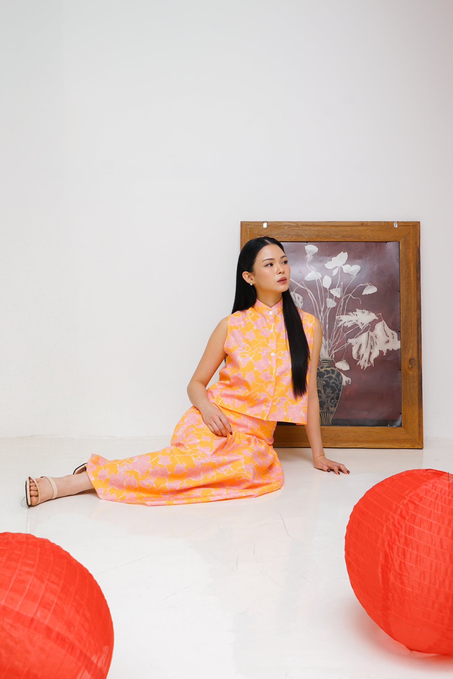 XIA QIPAO PEACH PINK (PRE-ORDER)