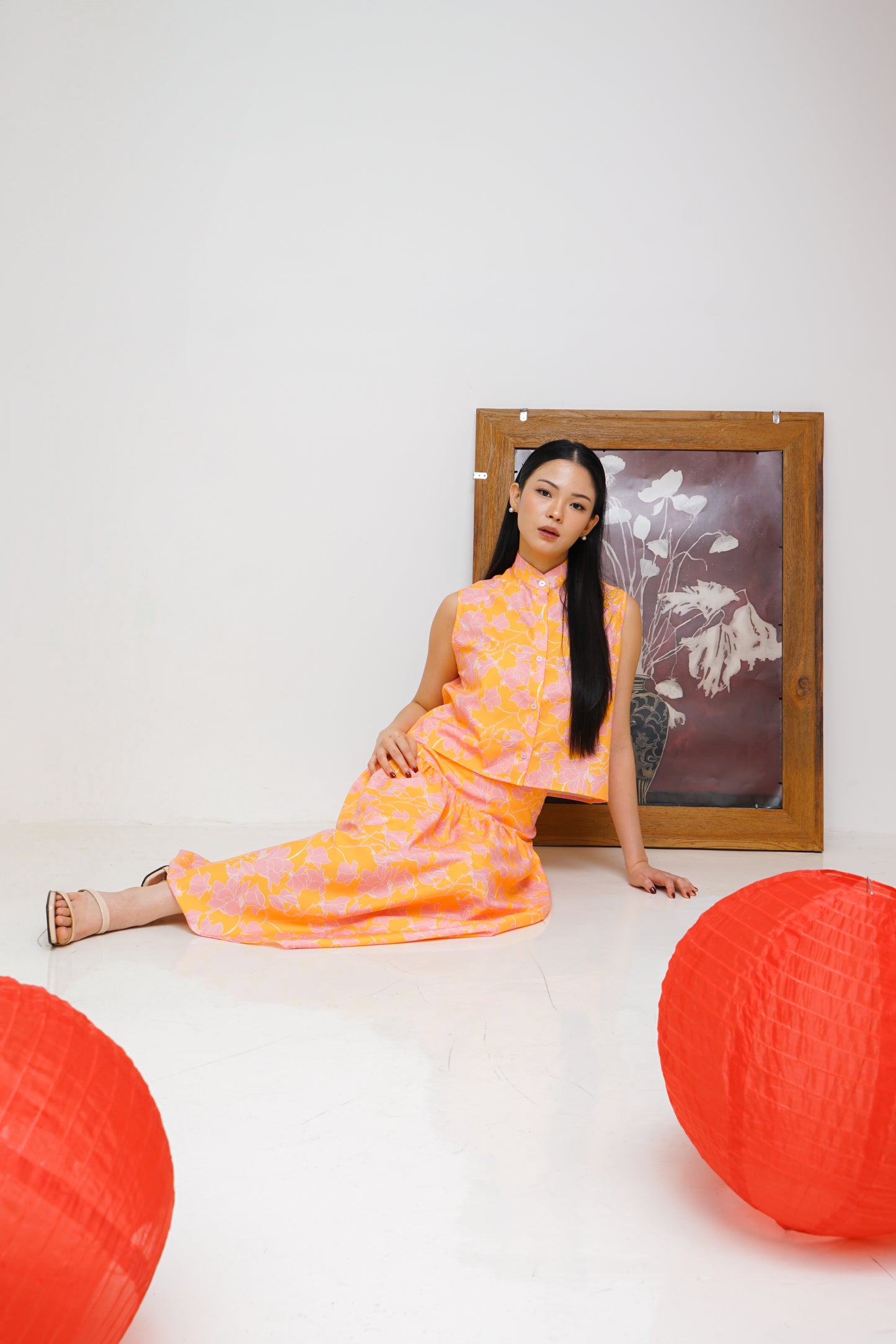 XIA QIPAO PEACH PINK (PRE-ORDER)