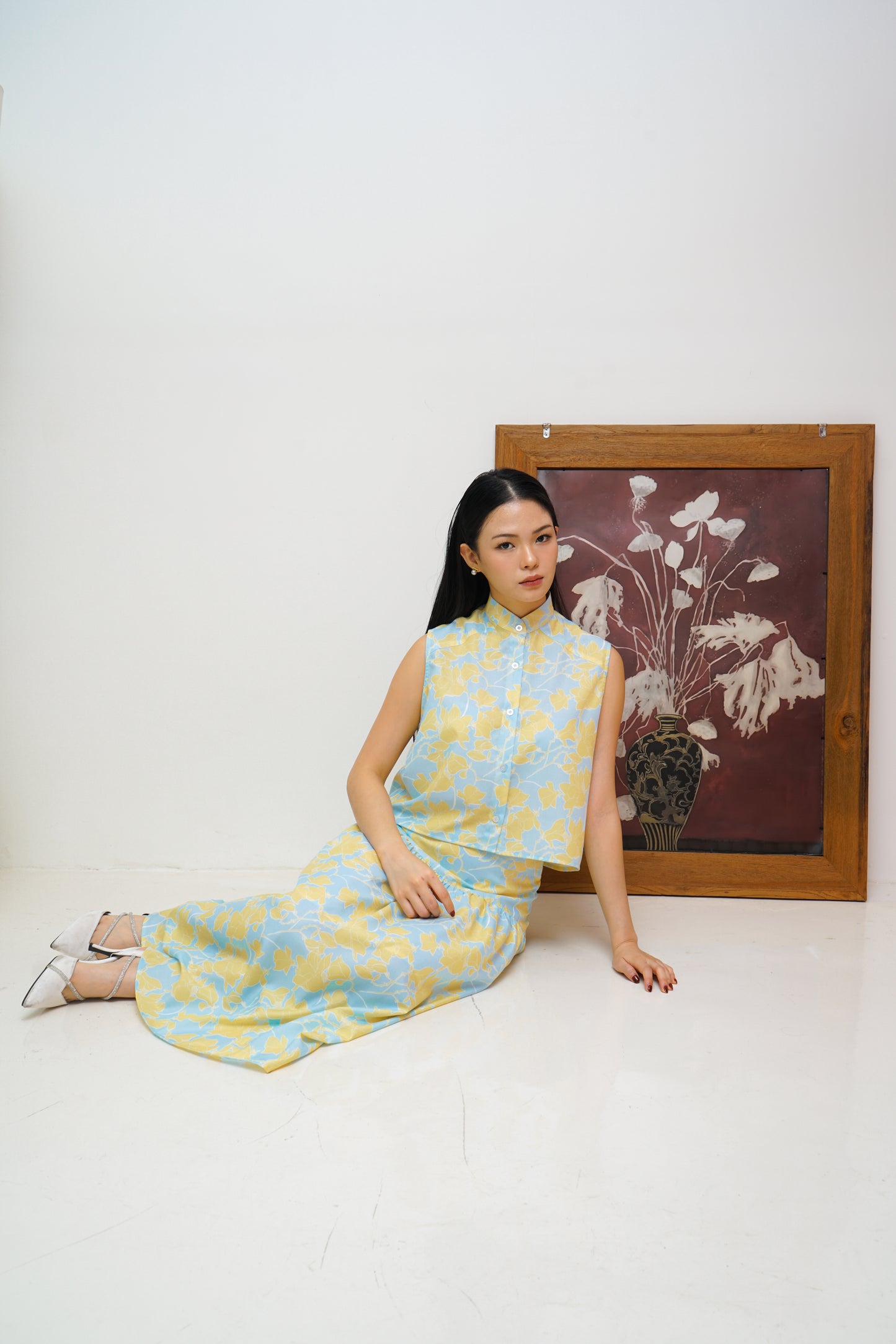 XIA QIPAO LIGHT BLUE (PRE-ORDER)