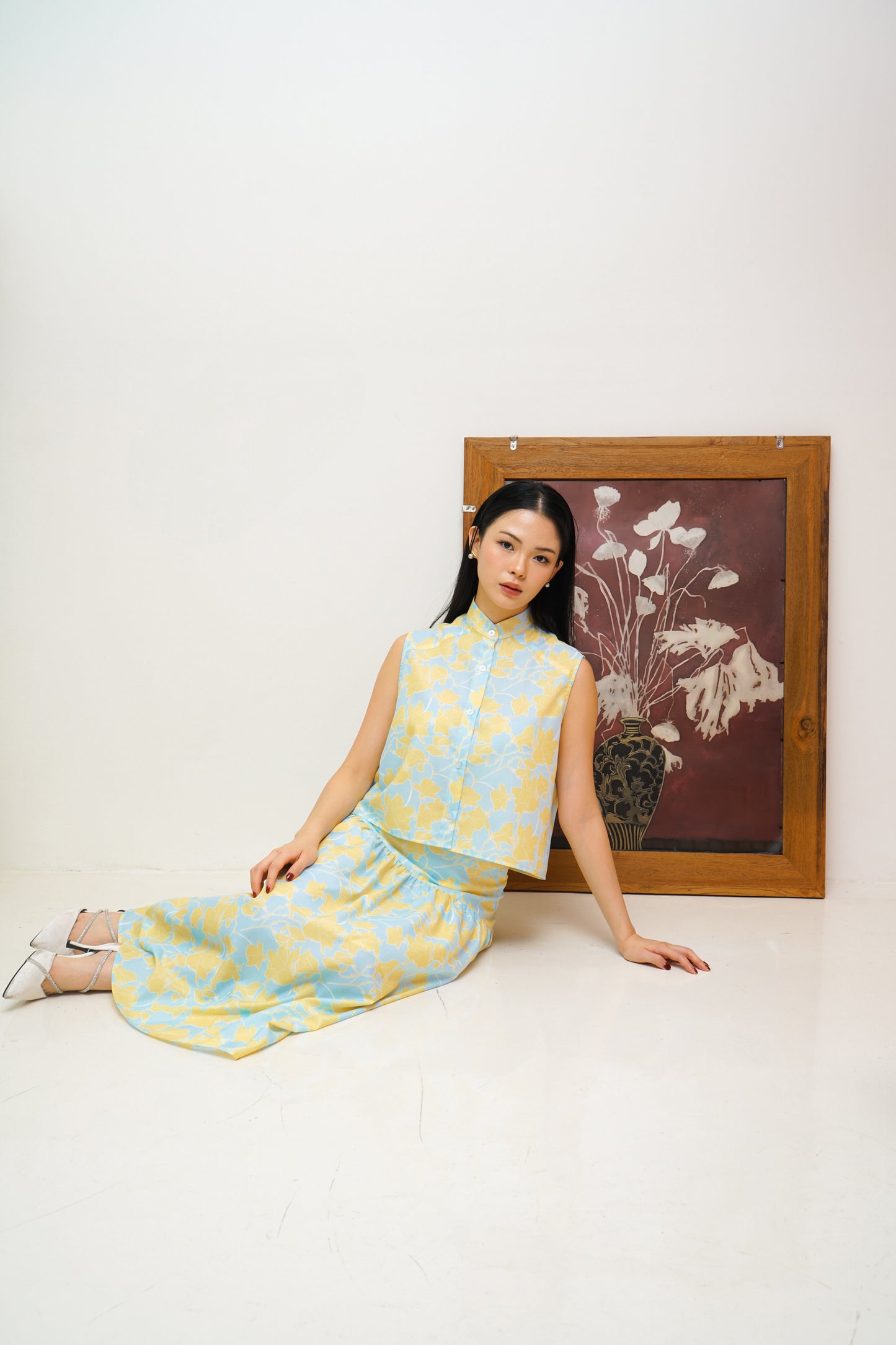 XIA QIPAO LIGHT BLUE (PRE-ORDER)