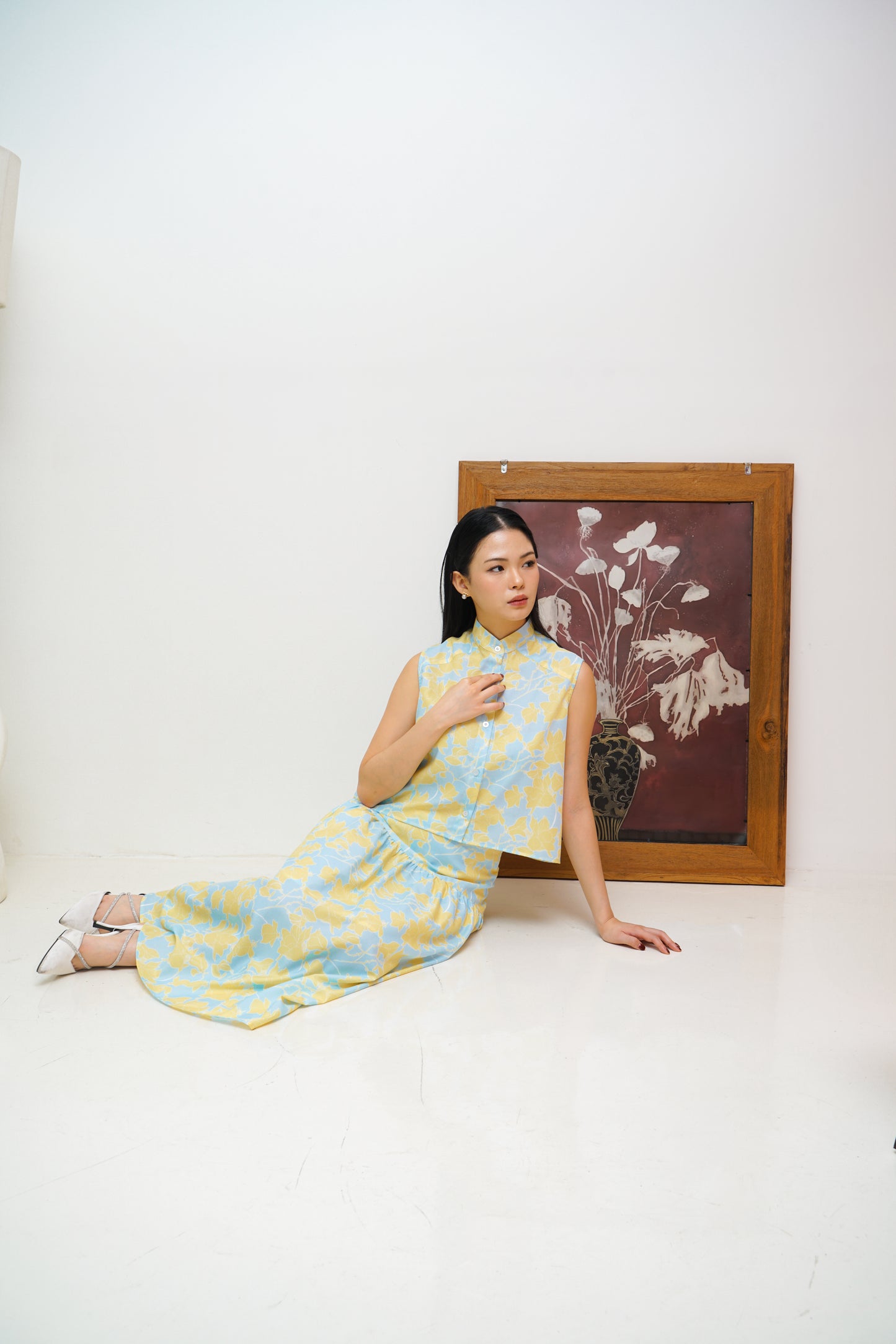 XIA QIPAO LIGHT BLUE (PRE-ORDER)