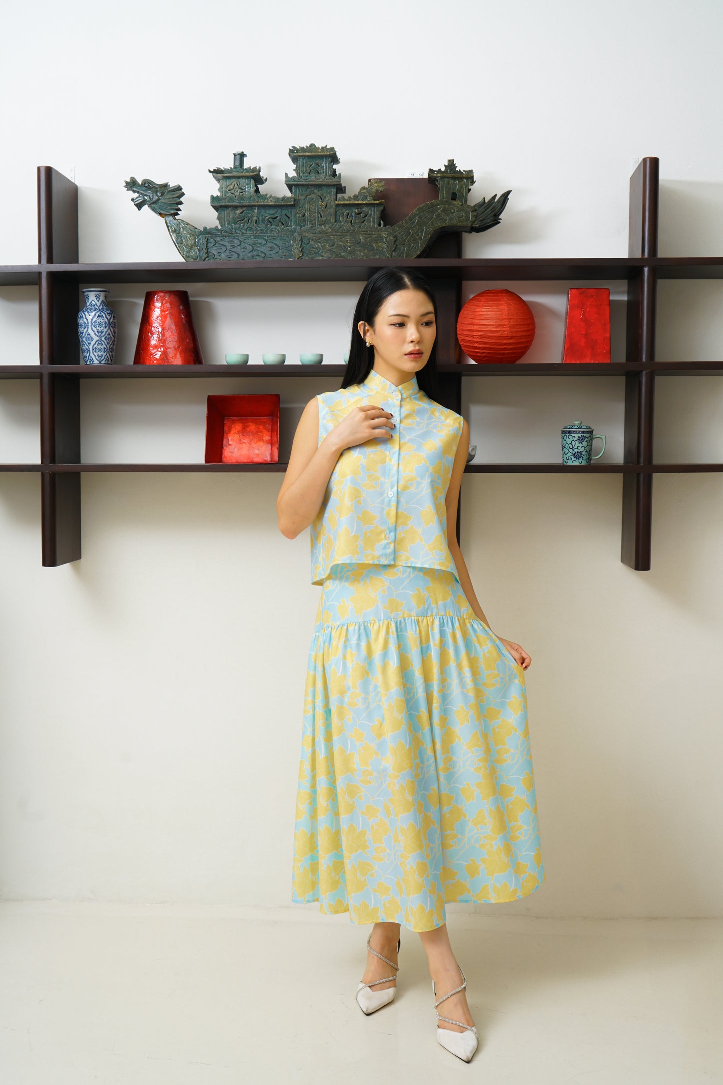 XIA SKIRT LIGHT BLUE (PRE-ORDER)