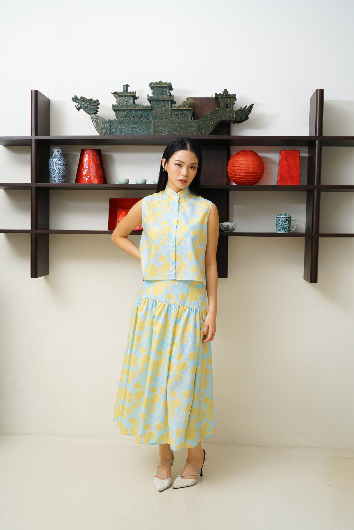 XIA SKIRT LIGHT BLUE (PRE-ORDER)