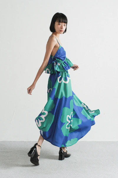 Salzburg Midi Skirt in Riesling