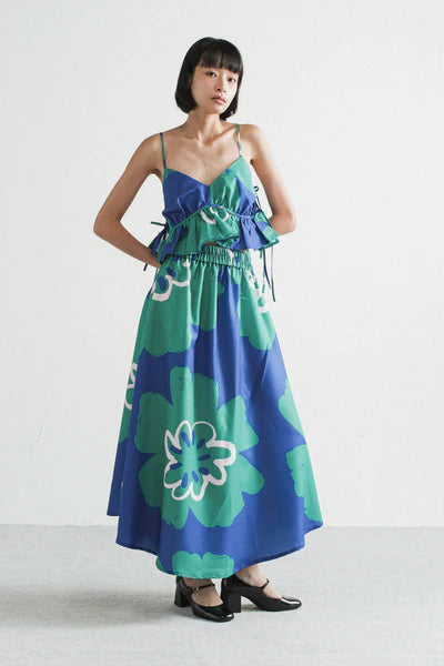 Salzburg Midi Skirt in Riesling