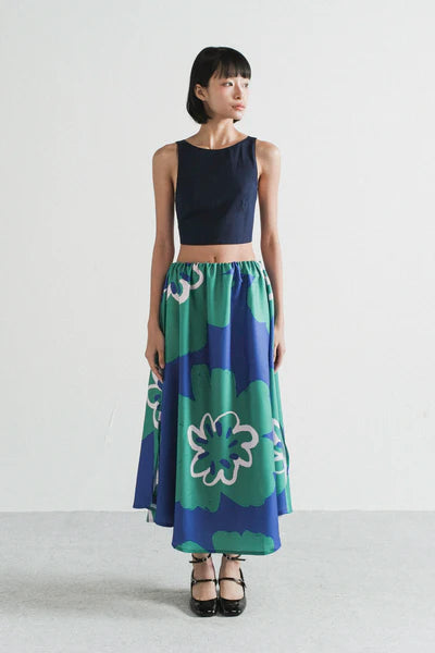 Salzburg Midi Skirt in Riesling