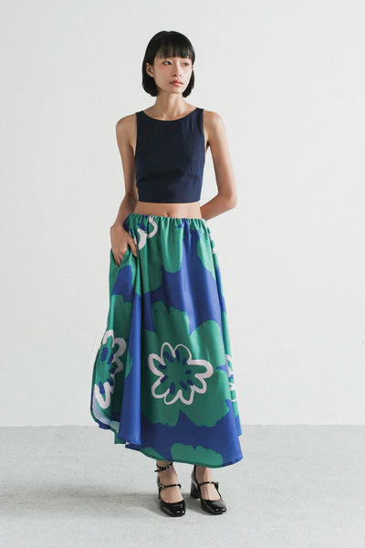 Salzburg Midi Skirt in Riesling