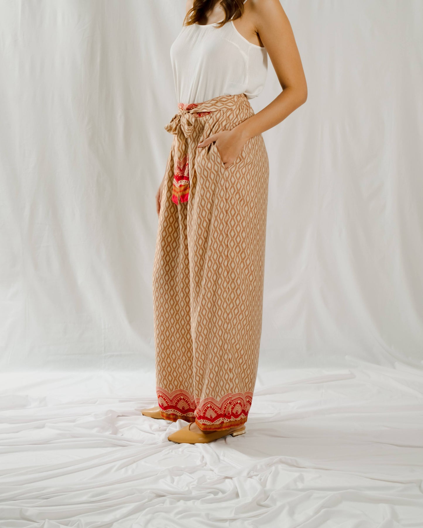 GENIA PANTS FIERY RED