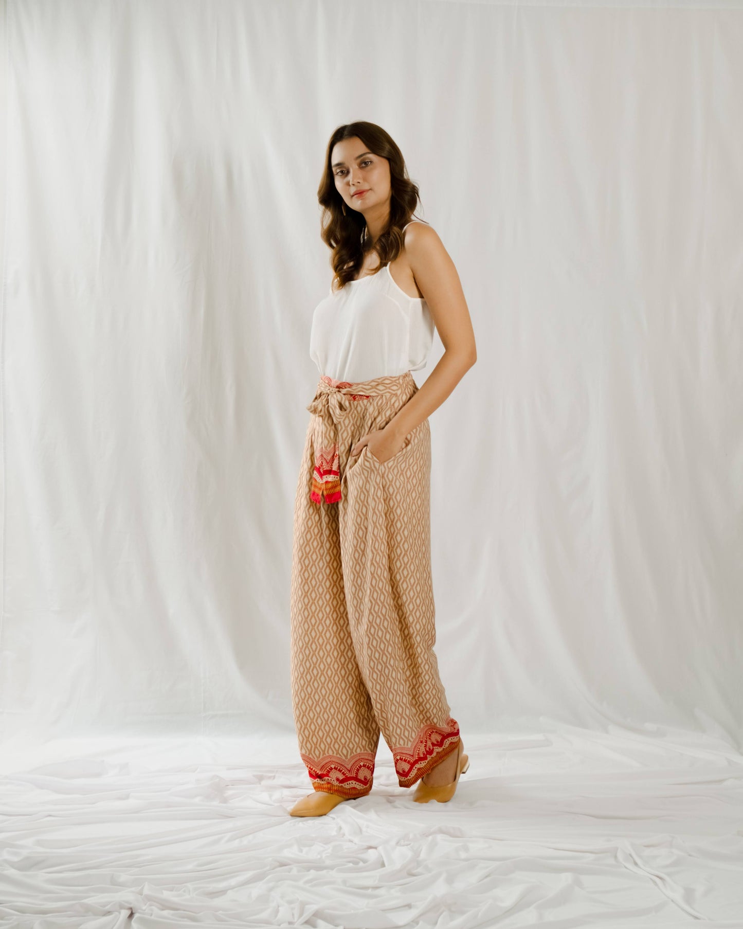 GENIA PANTS FIERY RED