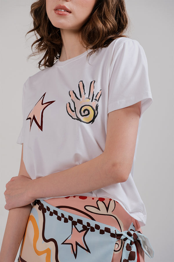 CAMILLA TEE IN THEIA