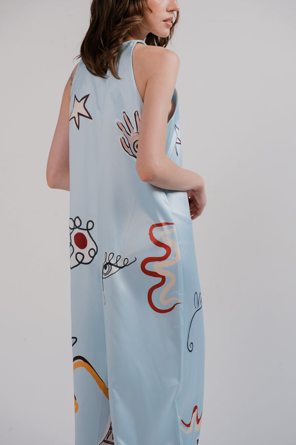 JEDA JUMPSUIT IN MYKONOS