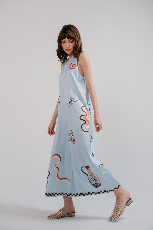 JEDA JUMPSUIT IN MYKONOS