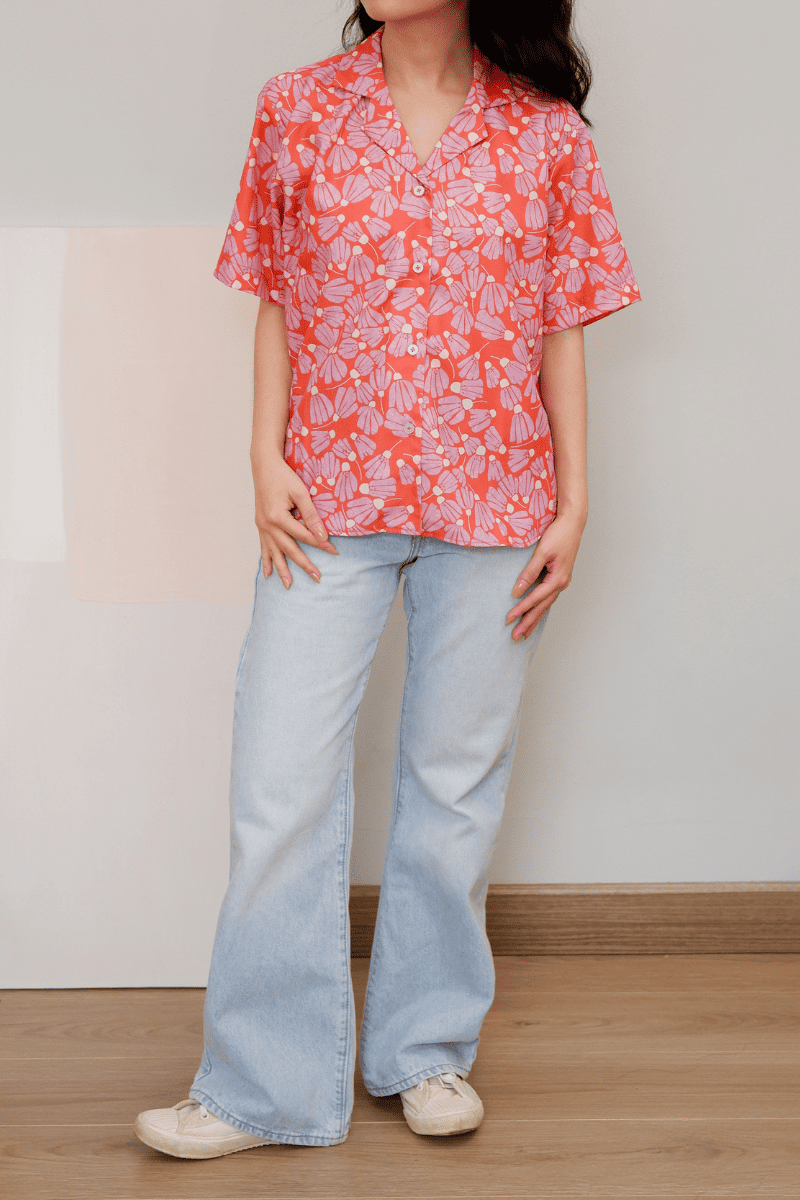 Ayame 衬衫连衣裙