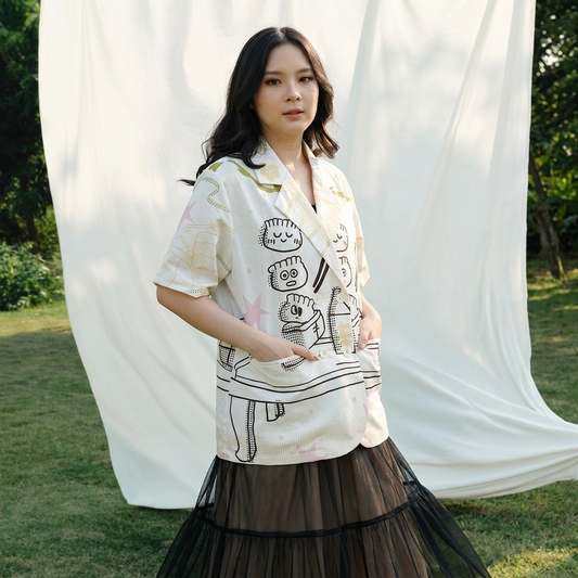 Leora 喇叭裙