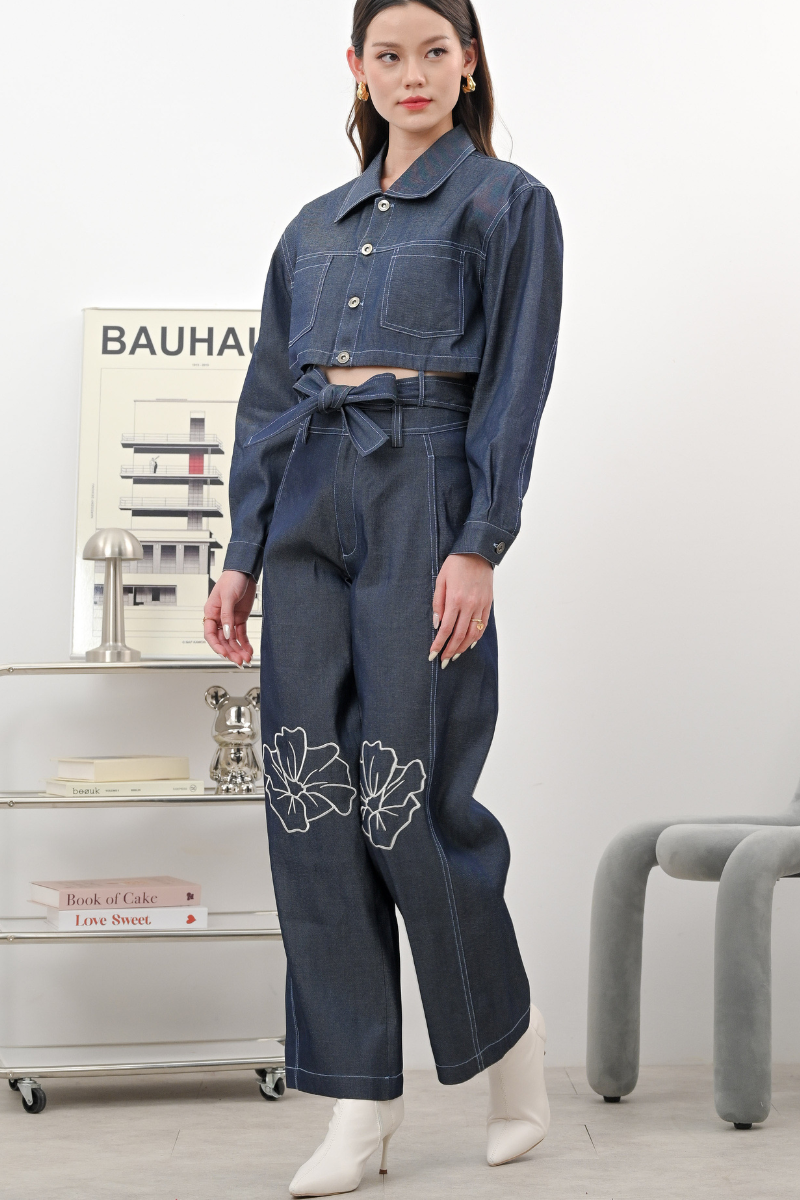 Jamie Jacket Lyocell Denim