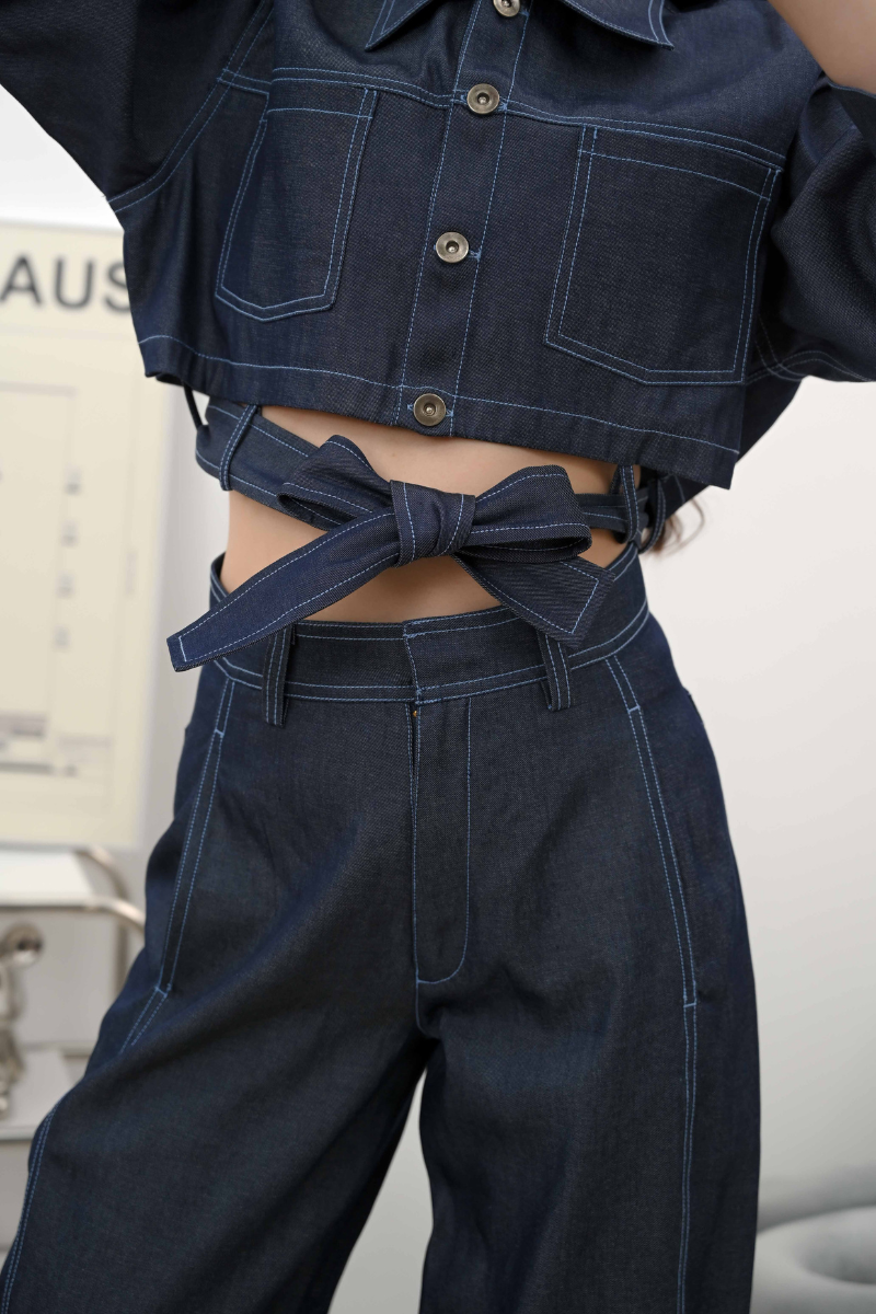 Jamie Jacket Lyocell Denim