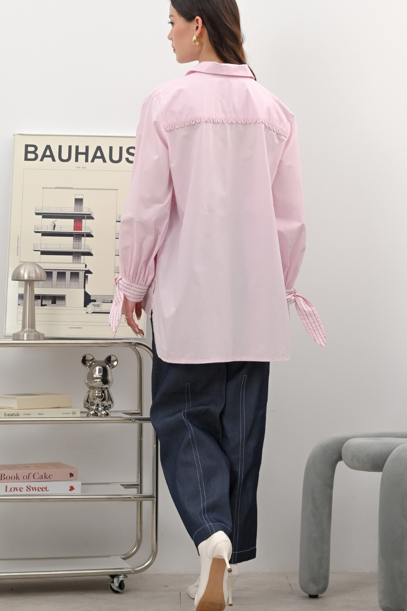 Timme Blouse Peony Pink