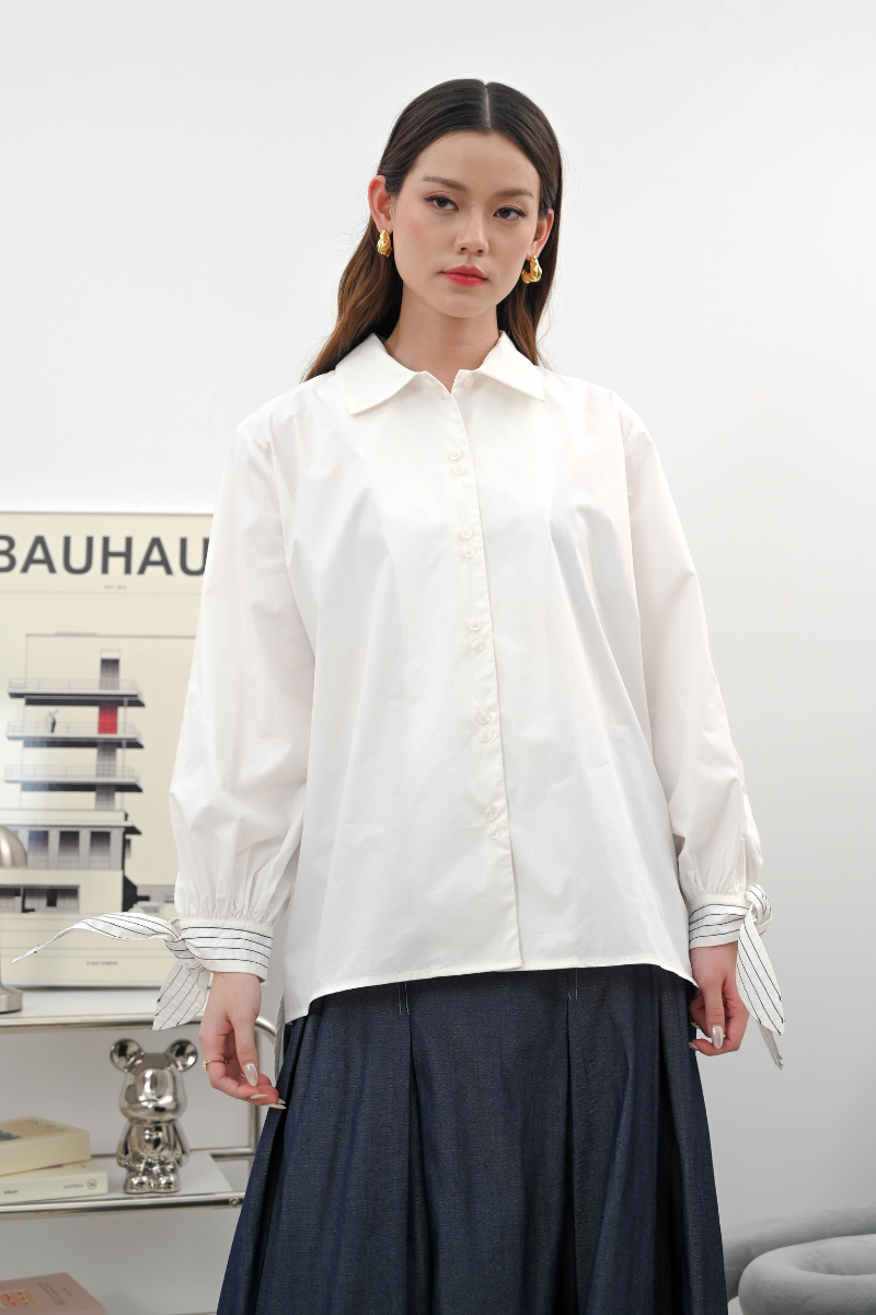 Timme Blouse White