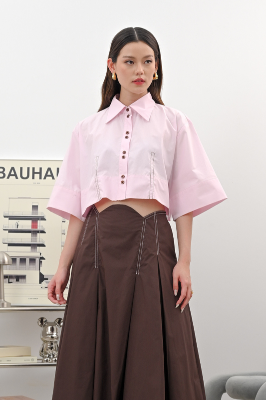 Martina Top Peony Pink