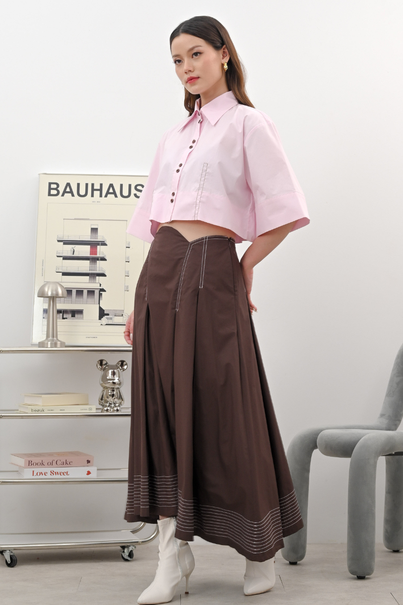 Martina Top Peony Pink