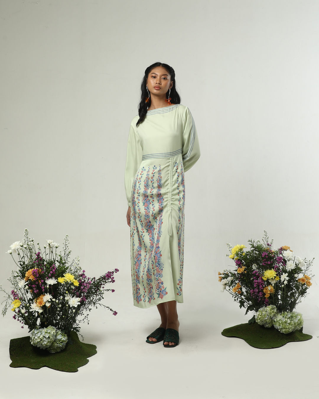 Gardenia Boatneck Dress