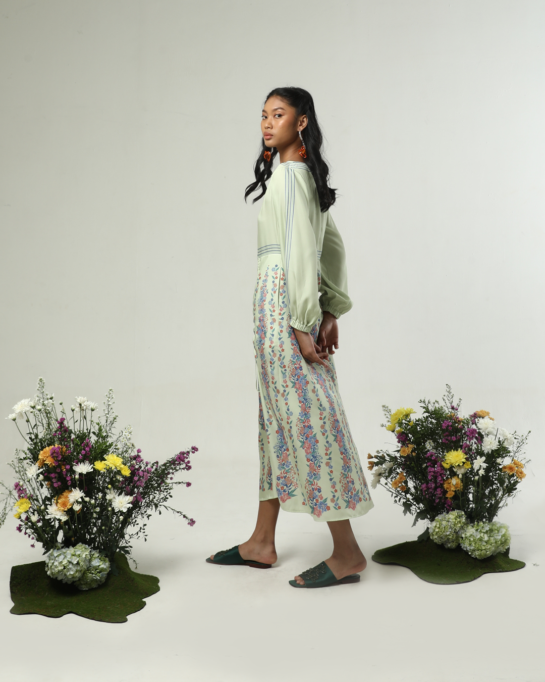 Gardenia Boatneck Dress