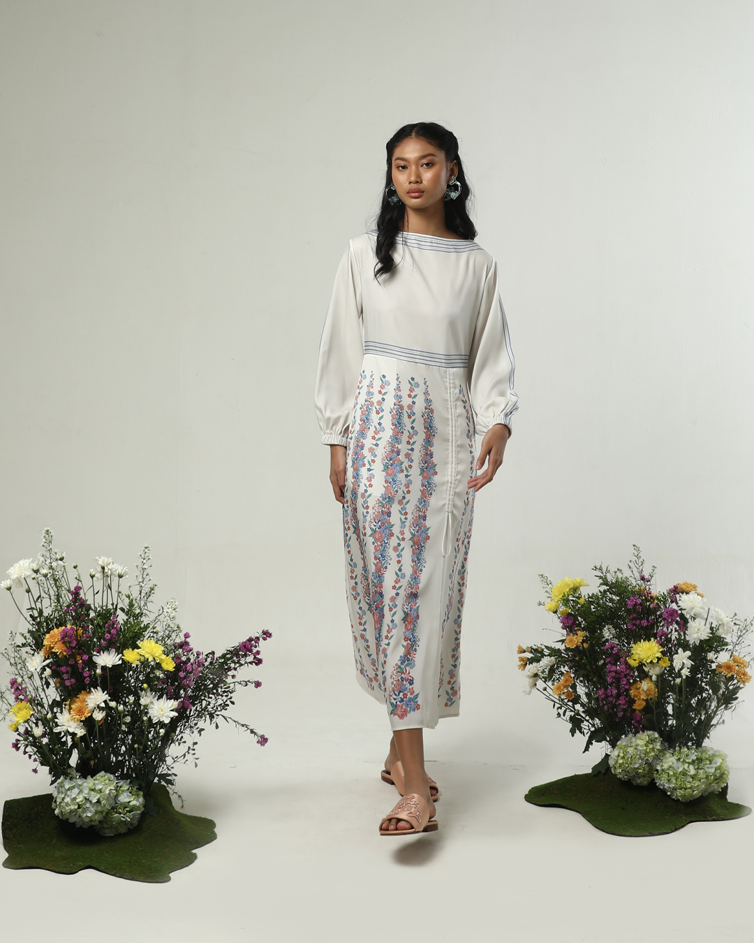 Gardenia Boatneck Dress