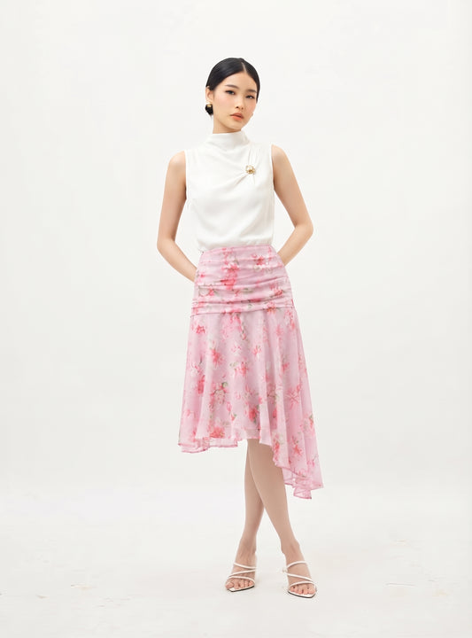 DOLCE SKIRT - CAMELIA BLOOM
