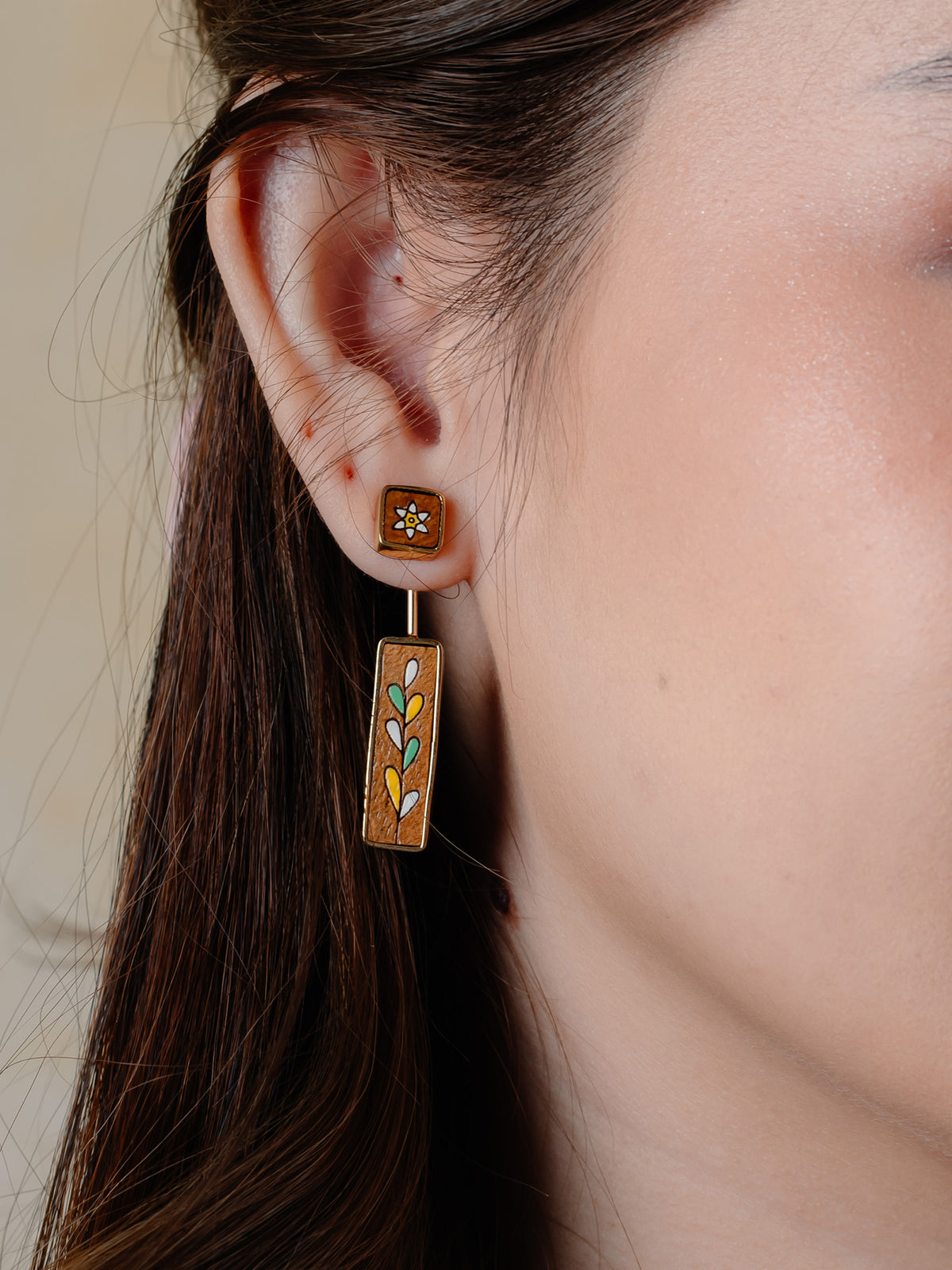 GLADIOLUS EARRINGS