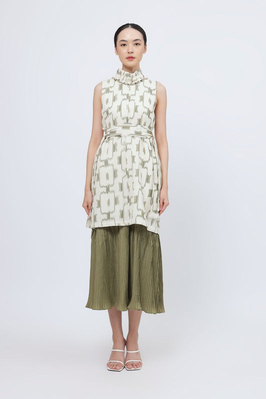 Green Kanawa Tenun Dress