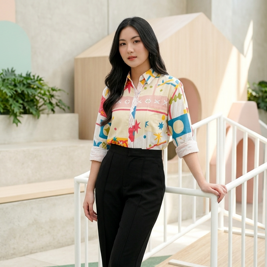 Leora 喇叭裙
