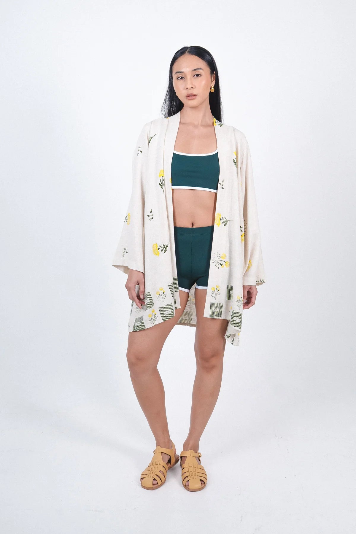 ASELA KIMONO IN MARIGOLD