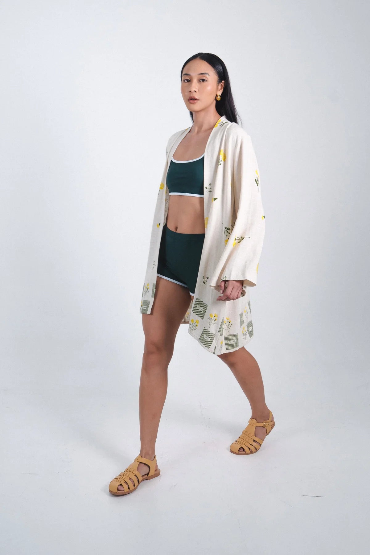 ASELA KIMONO IN MARIGOLD