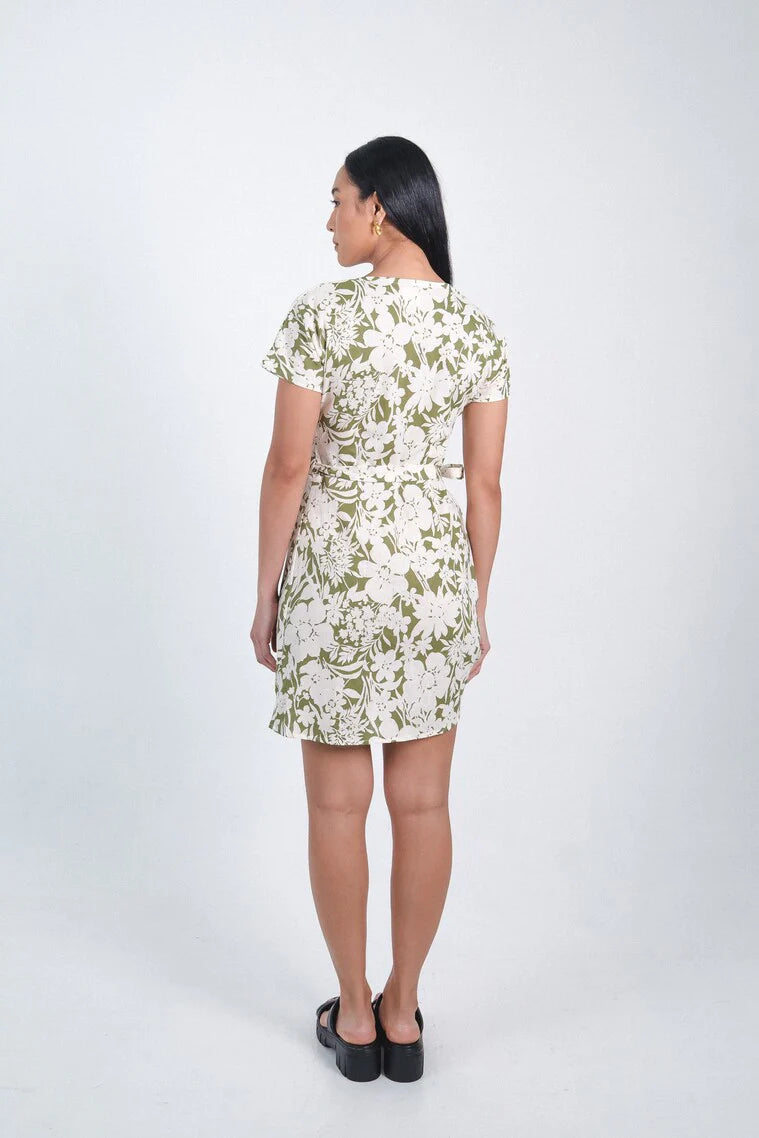 WRAP DRESS IN TUMBERGIA