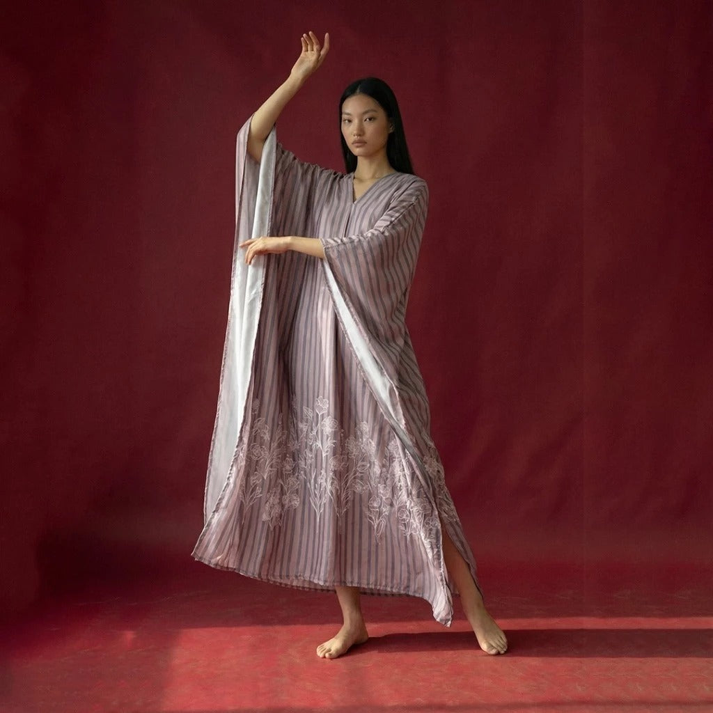 ZAVIA KAFTAN CINDER TAUPE