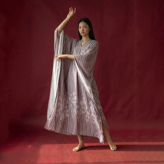 ZAVIA KAFTAN CINDER TAUPE