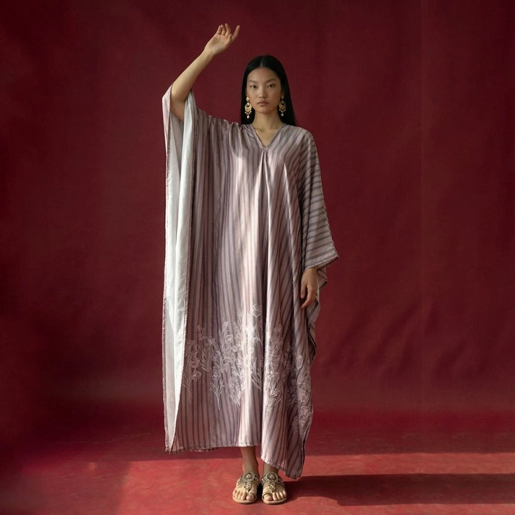 ZAVIA KAFTAN CINDER TAUPE