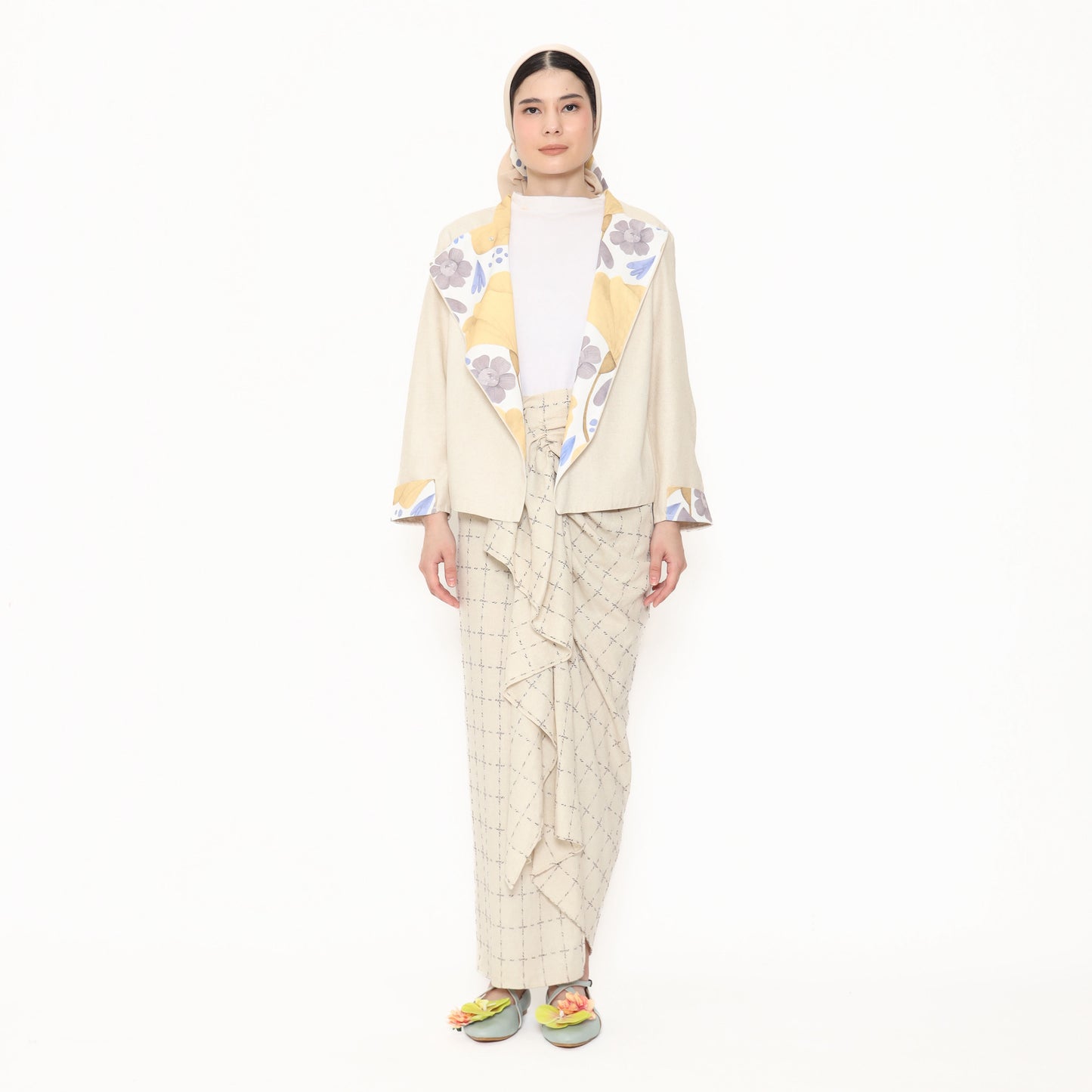 DAHLIA BLOUSE BEIGE