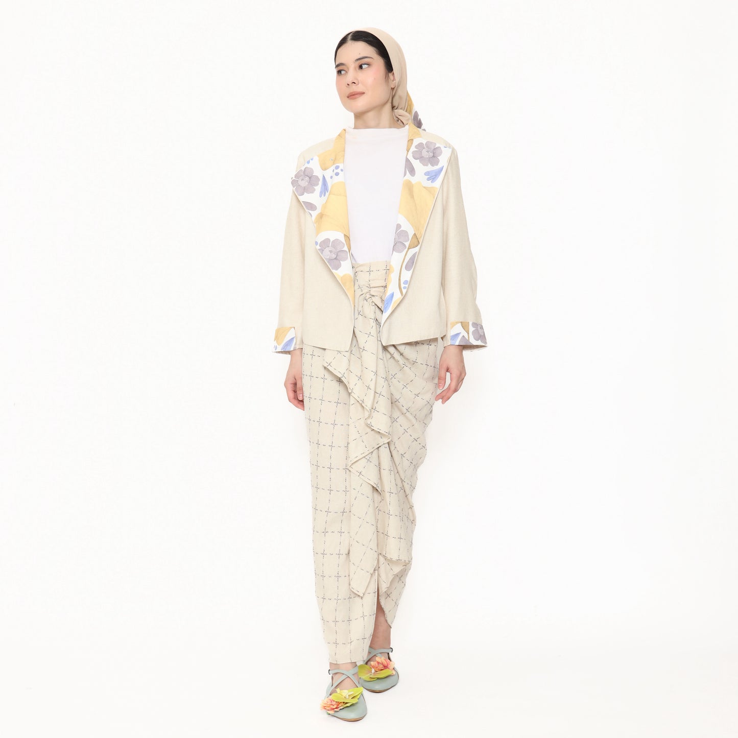 DAHLIA BLOUSE BEIGE