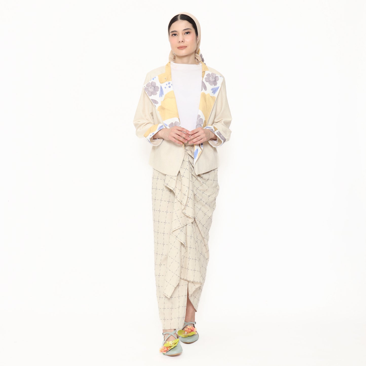 DAHLIA BLOUSE BEIGE