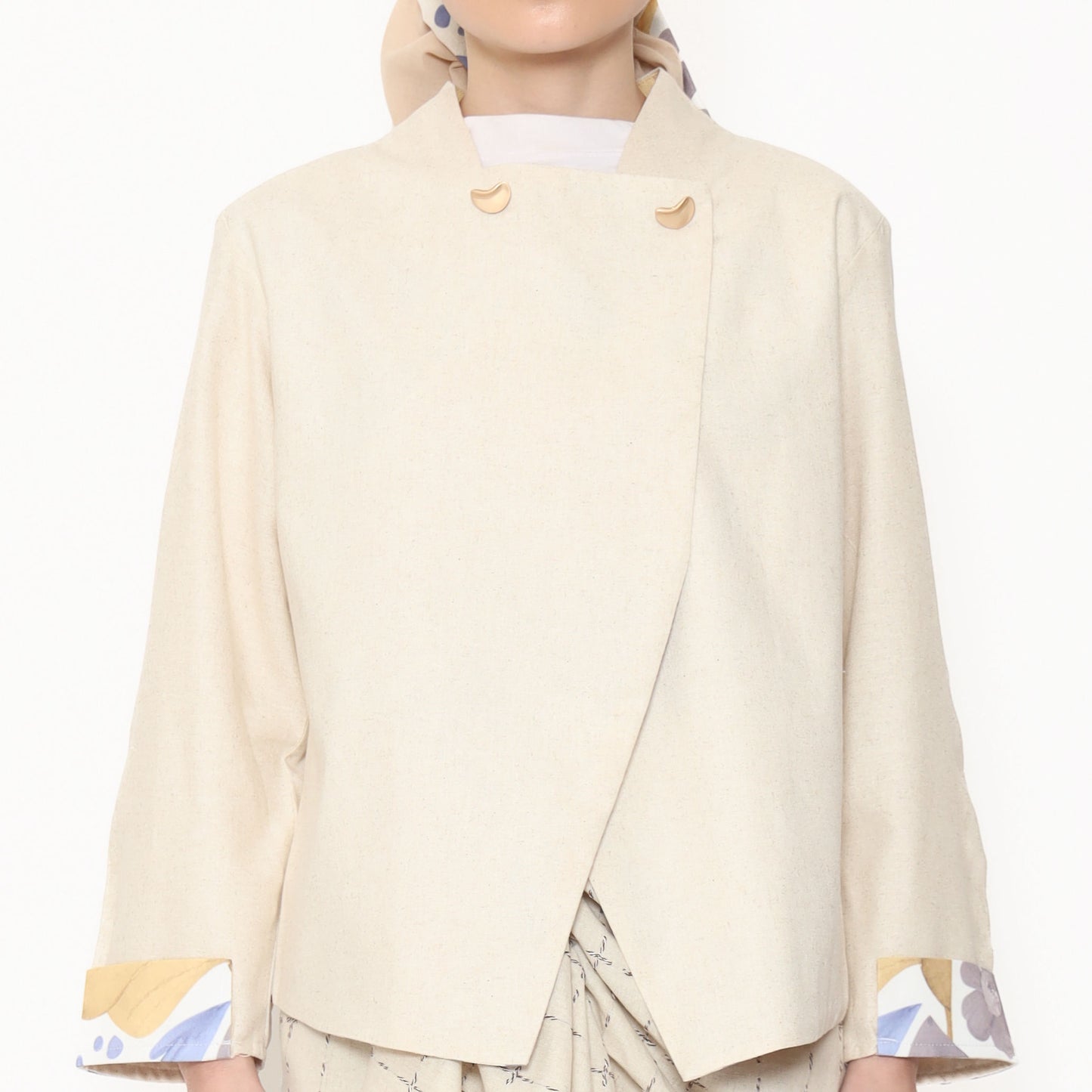DAHLIA BLOUSE BEIGE