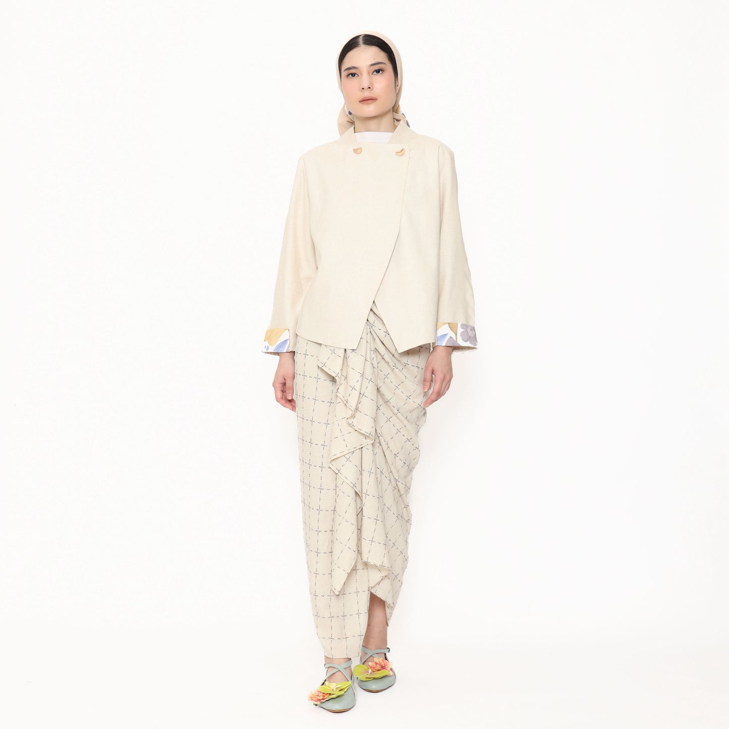 DAHLIA BLOUSE BEIGE
