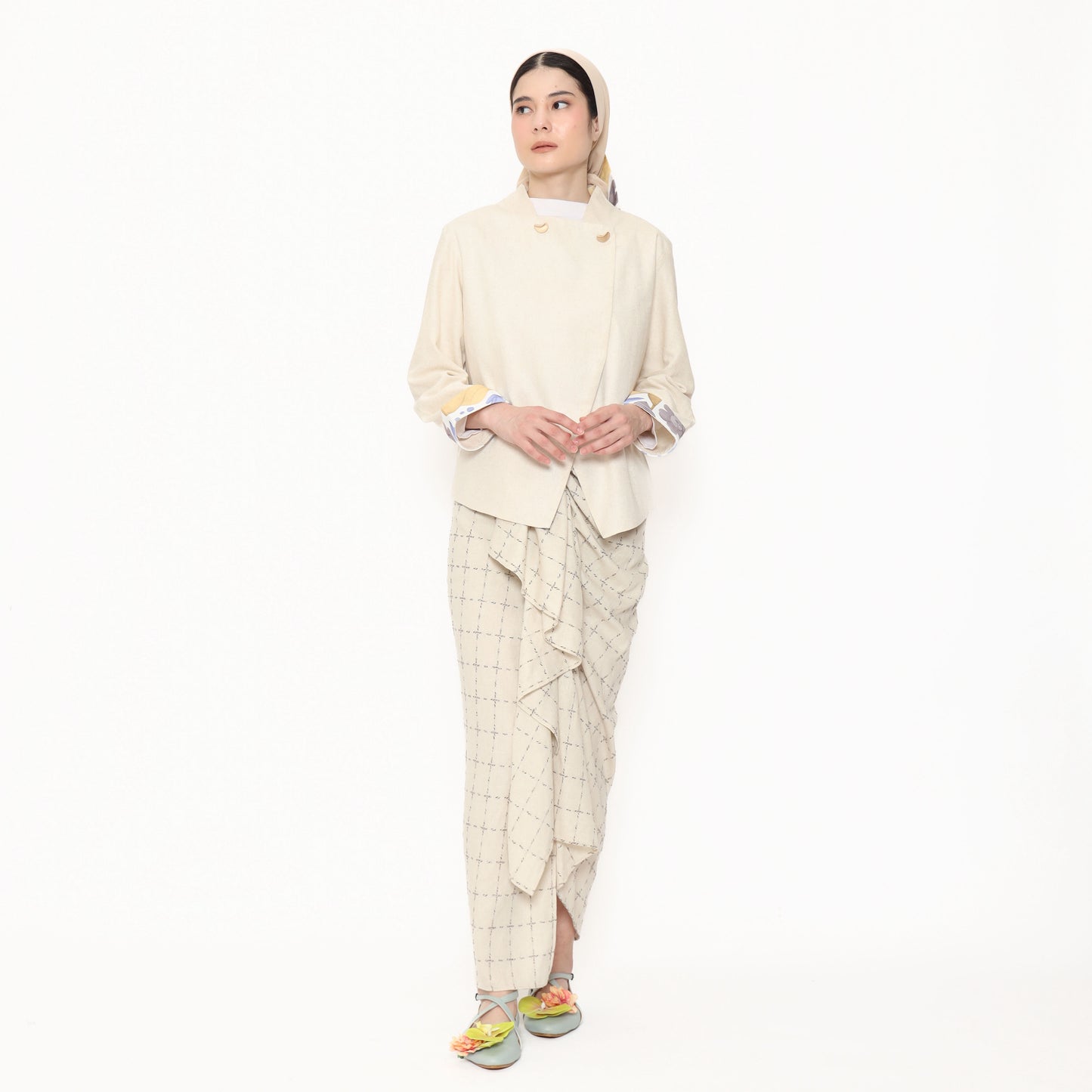 DAHLIA BLOUSE BEIGE