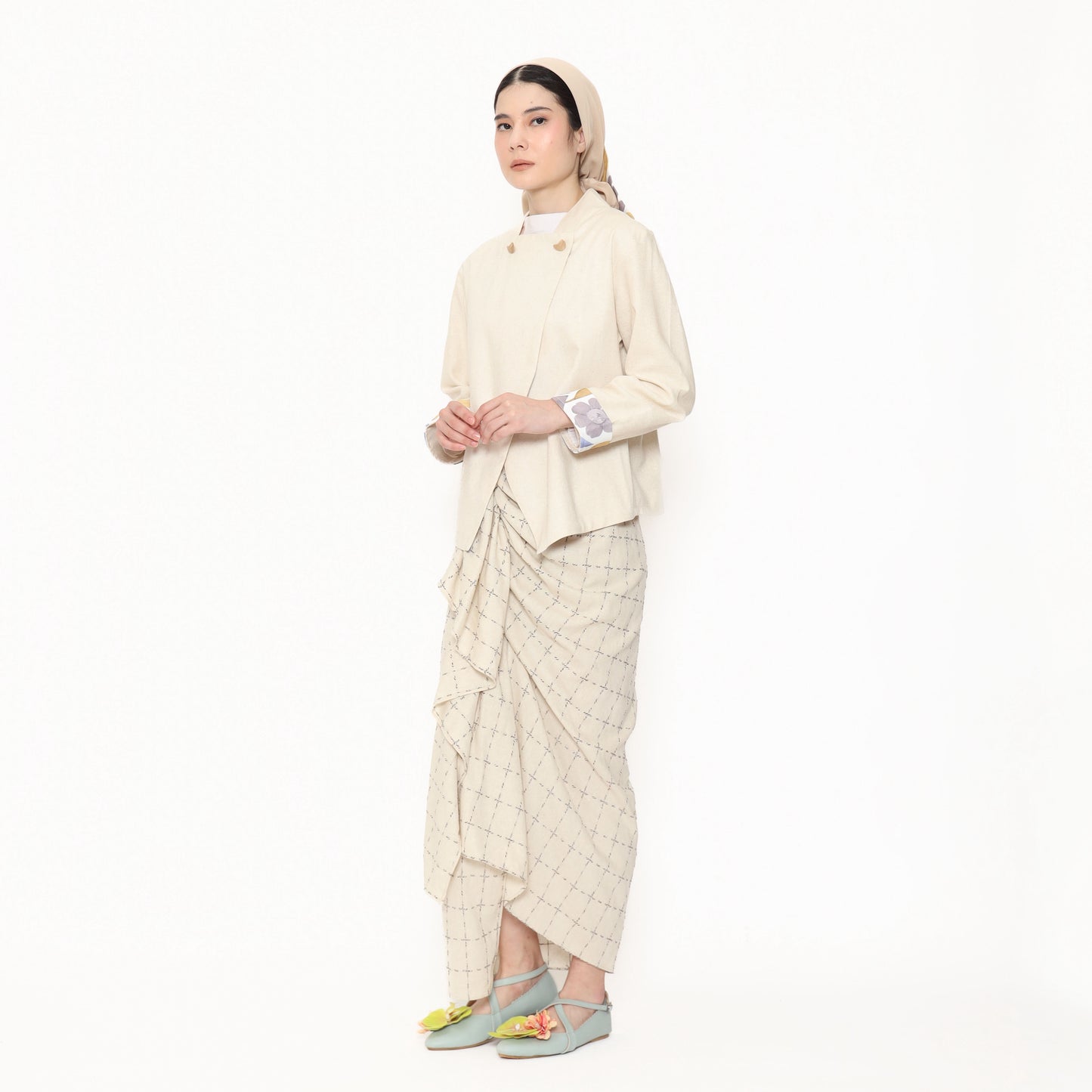 DAHLIA BLOUSE BEIGE