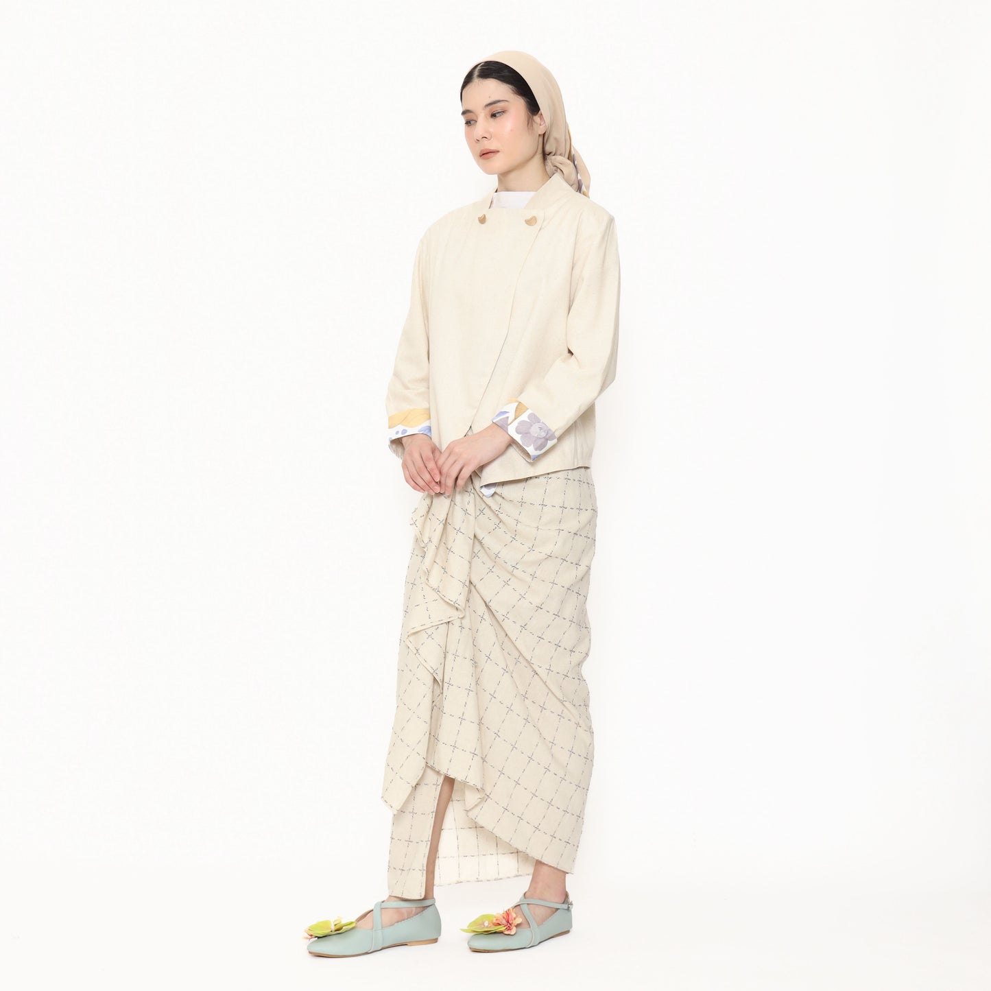 DAHLIA BLOUSE BEIGE
