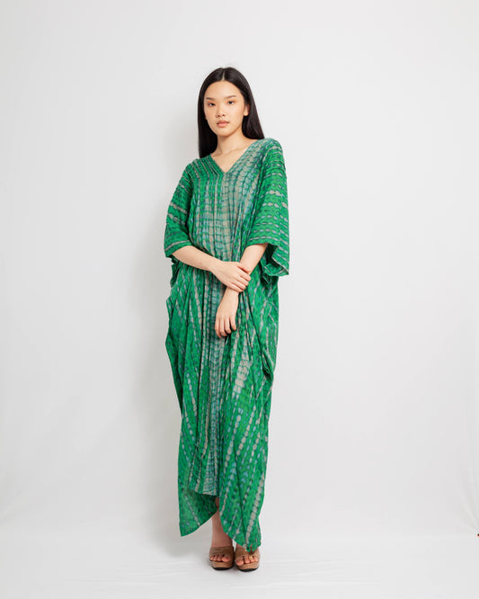 THALISA KAFTAN RAINFOREST GREEN