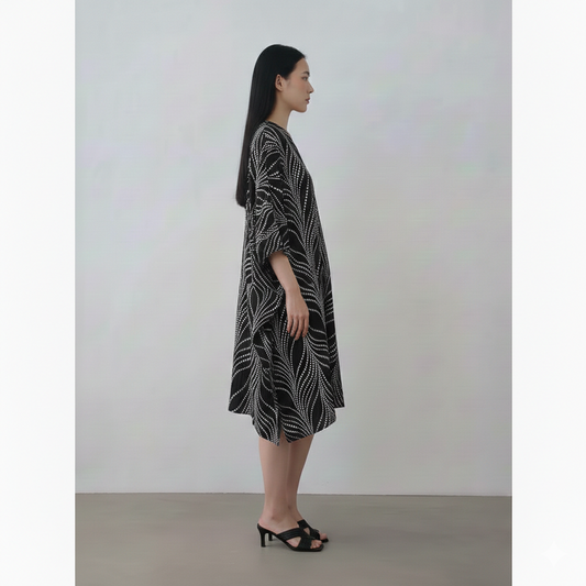 ARUNA TUNIC PEARL BLACK