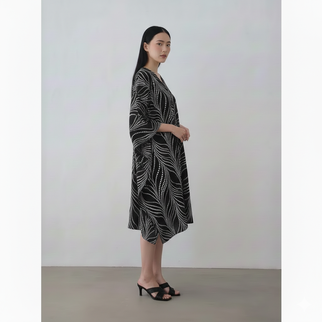 ARUNA TUNIC PEARL BLACK